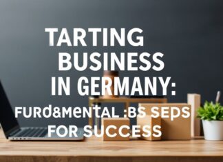 Almanya’da İş Kurma: Başarı İçin Temel Adımlar Starting a Business in Germany: Fundamental Steps for Success