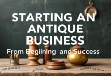 Antika Eşyalar ile İş Kurmak: Başlangıçtan Yükselişe Starting an Antique Business: From Beginning to Success