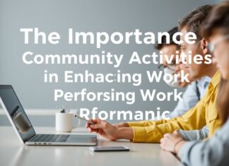İş Başarısını Artırmak İçin Topluluk Etkinliklerinin Önemi The Importance of Community Activities in Enhancing Work Performance