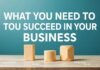 İş Dünyasında Başarı için Gerekenler What You Need to Succeed in the Business World