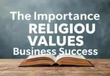 İşletme Başarısı için Dini Değerlerin Önemi The Importance of Religious Values for Business Success