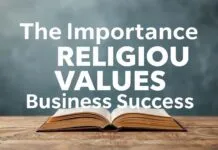 İşletme Başarısı için Dini Değerlerin Önemi The Importance of Religious Values for Business Success