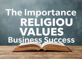 İşletme Başarısı için Dini Değerlerin Önemi The Importance of Religious Values for Business Success