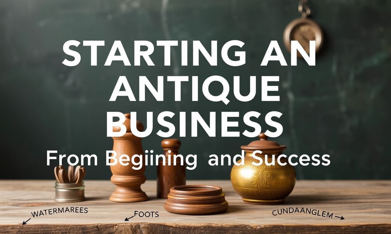 Antika Eşyalar ile İş Kurmak: Başlangıçtan Yükselişe