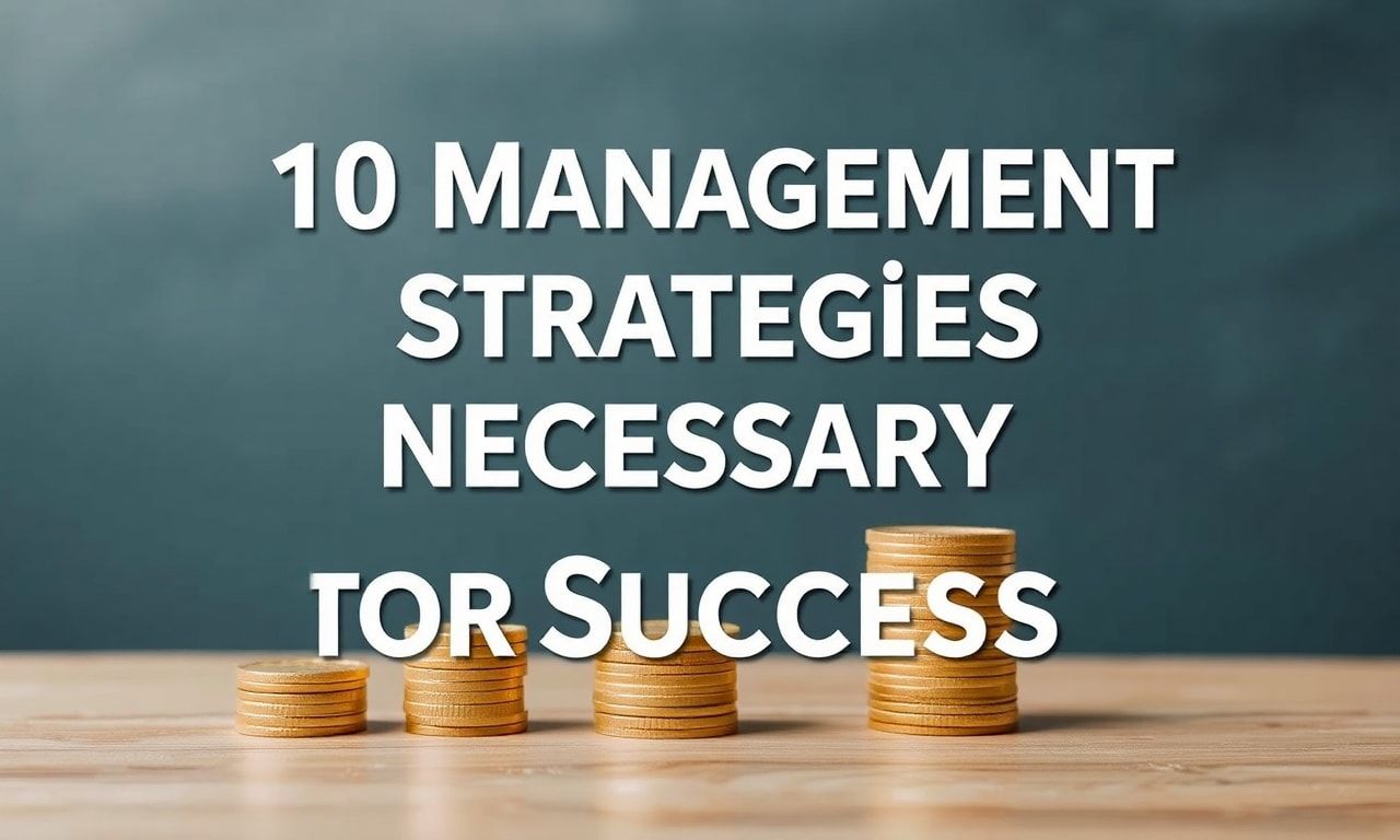 Başarı için Gerekli 10 Yönetim Stratejisi