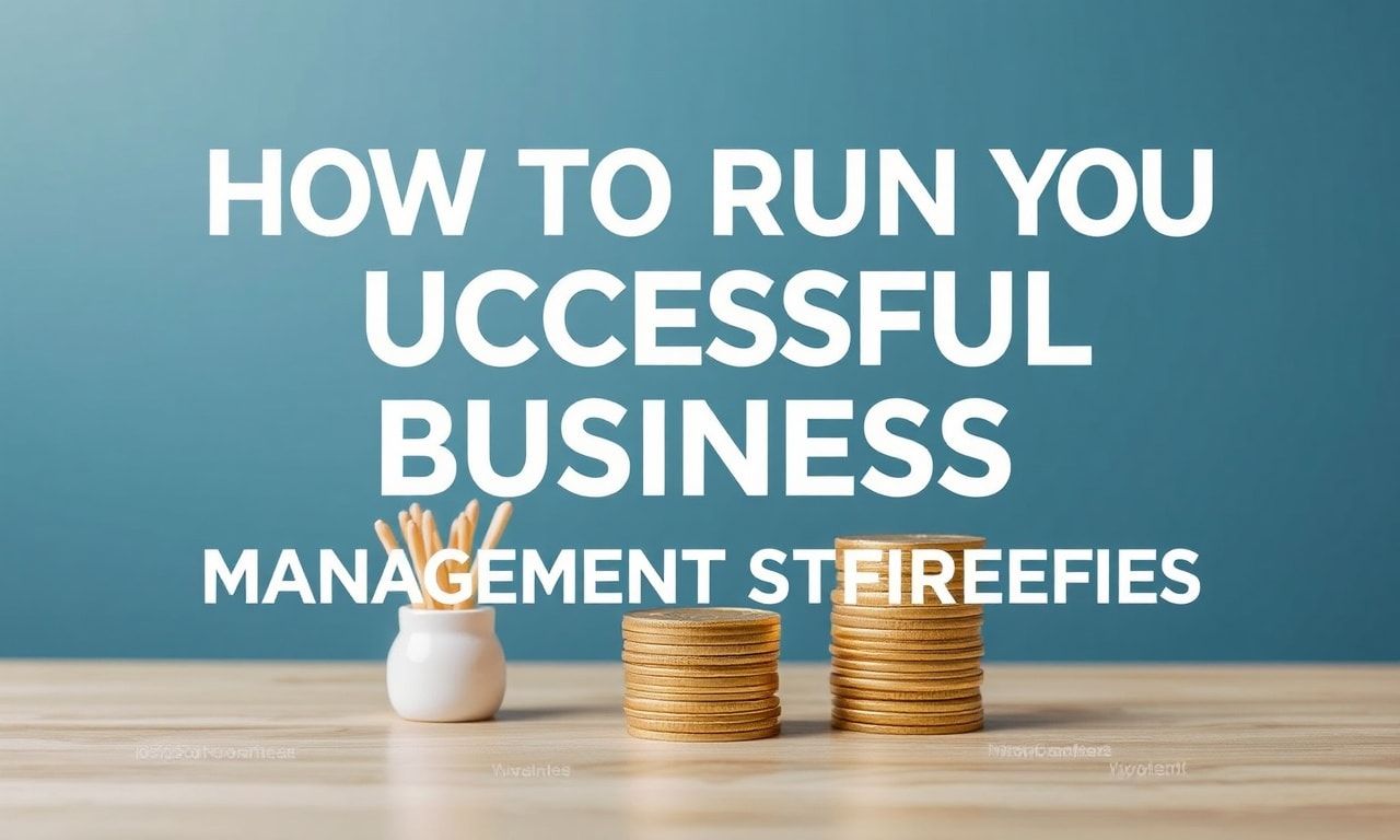 Başarılı Bir İşletme Nasıl Yürütülür: Yönetim Stratejileri