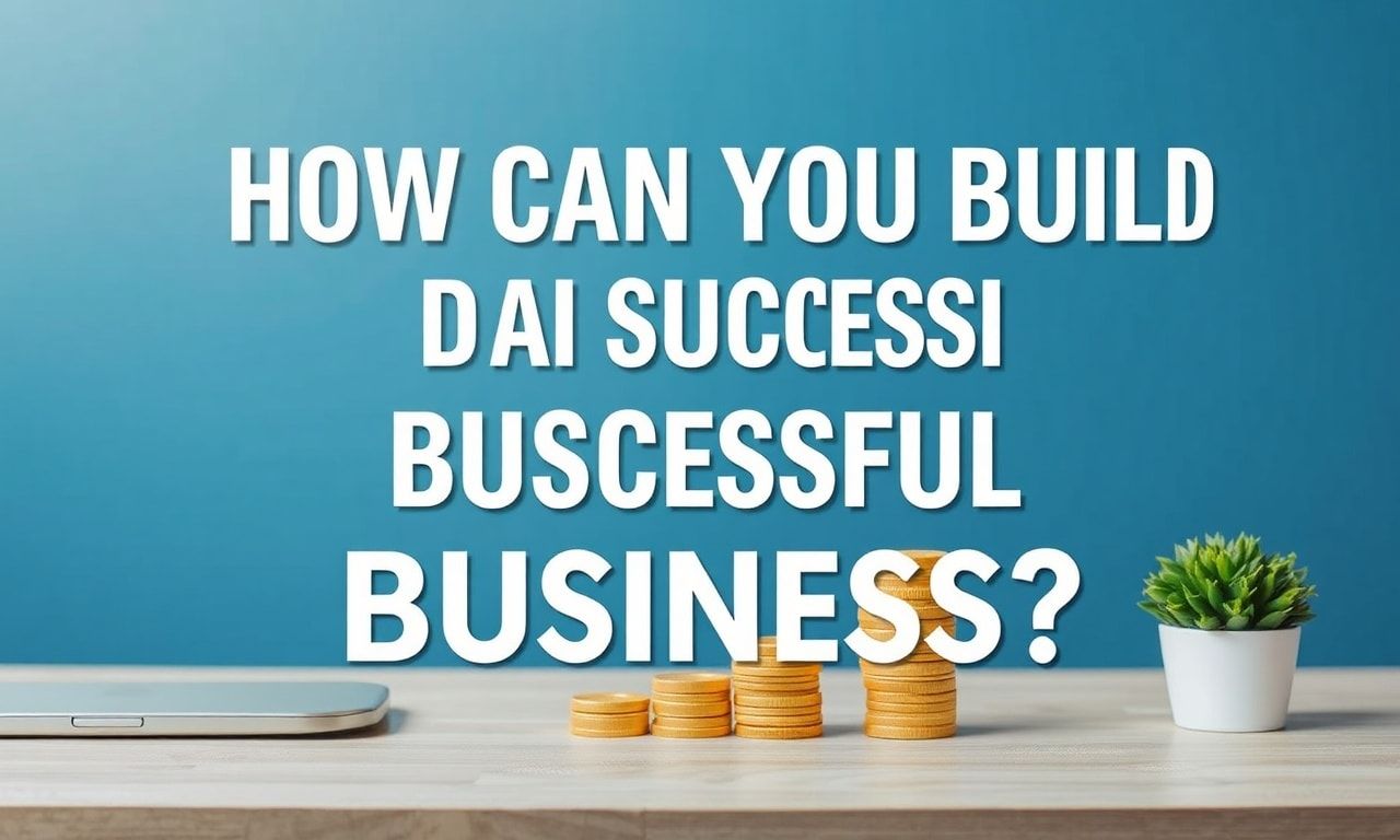Başarılı Bir İşletmeyi Nasıl Kurabilirsiniz?