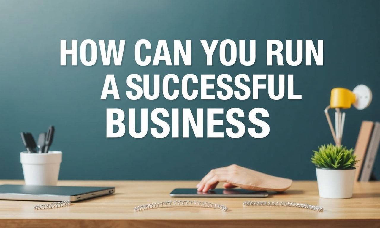 Başarılı Bir İşletmeyi Nasıl Yürütebilirsiniz?