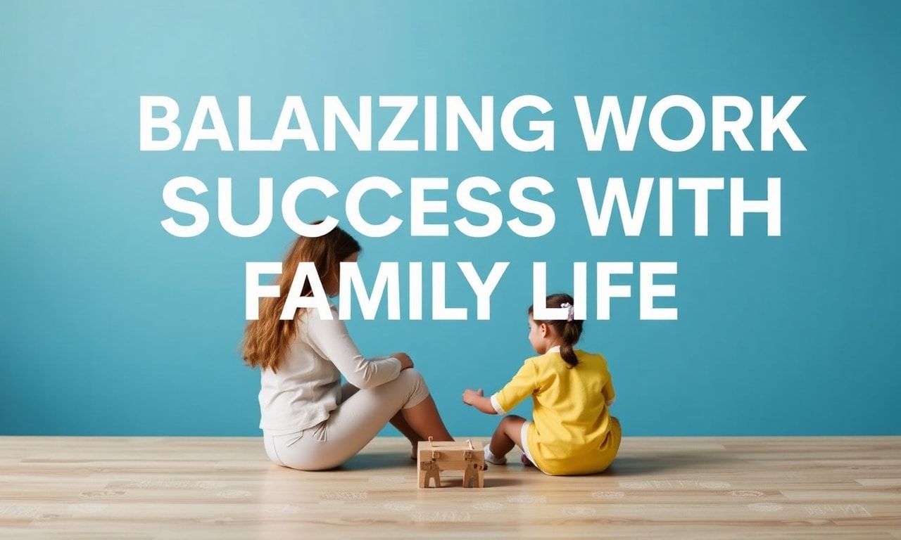 İş Başarısını Aile Hayatıyla Dengeleme: İş Adamları için Rehber