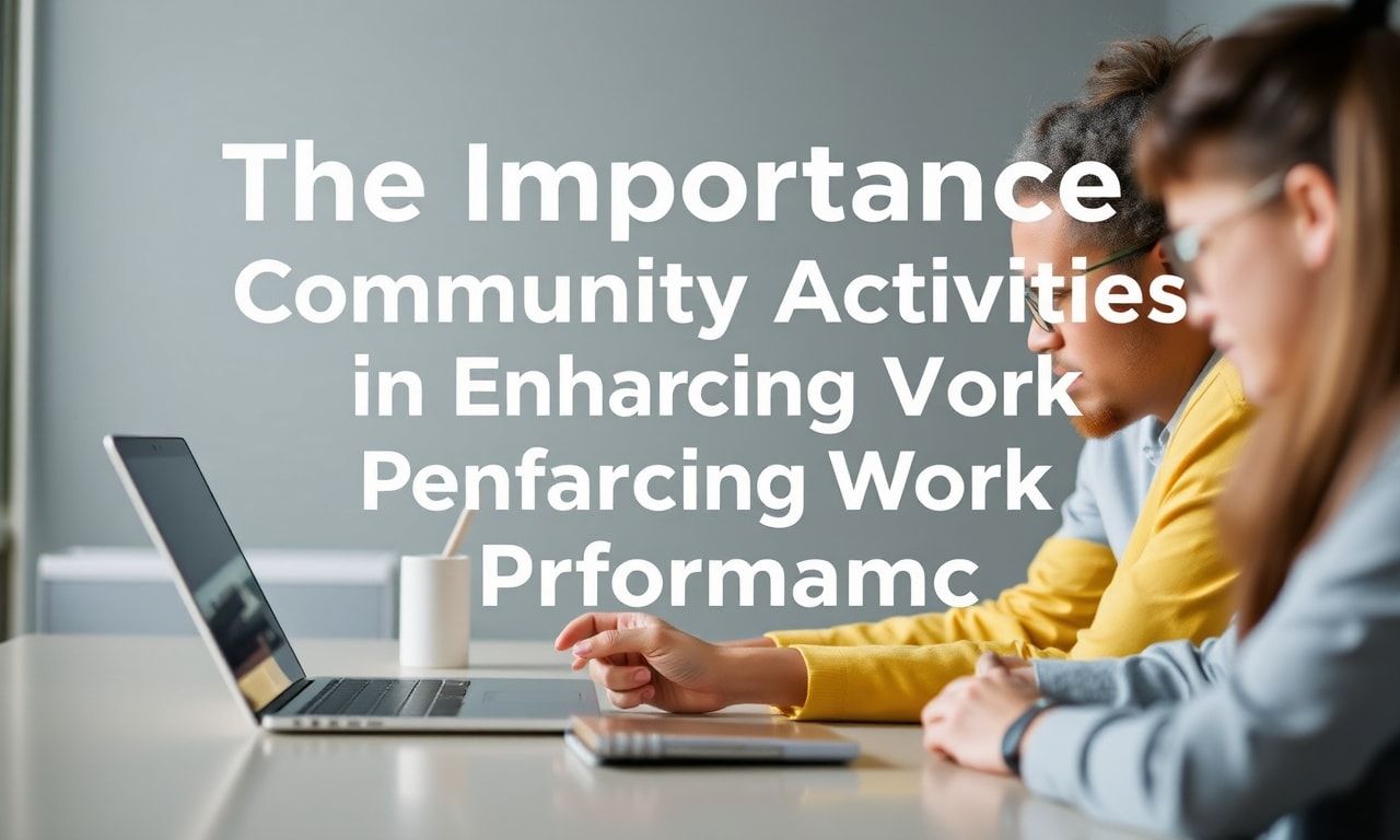 İş Başarısını Artırmak İçin Topluluk Etkinliklerinin Önemi
