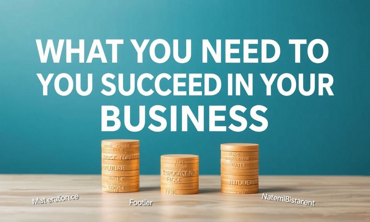 İş Dünyasında Başarı için Gerekenler