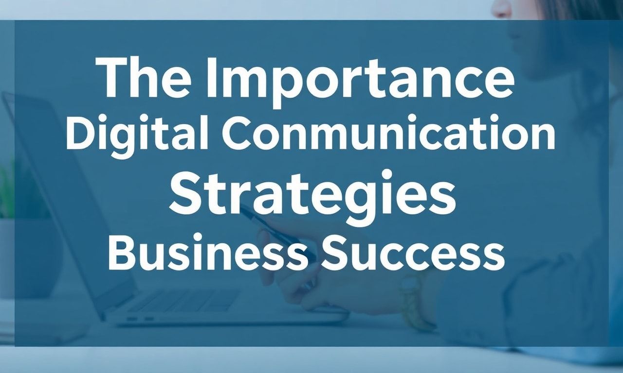 İşletme Başarısı için Dijital İletişim Stratejilerinin Önemi