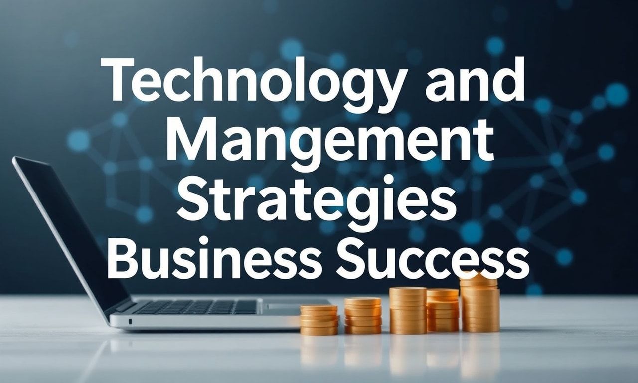 İşletme Başarısı için Teknoloji ve Yönetim Stratejileri