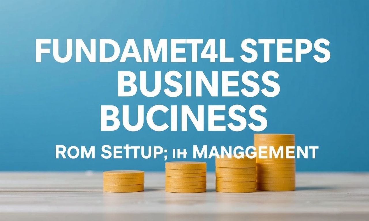 İşletme Başarısı için Temel Adımlar: Kurulumdan Yönetime