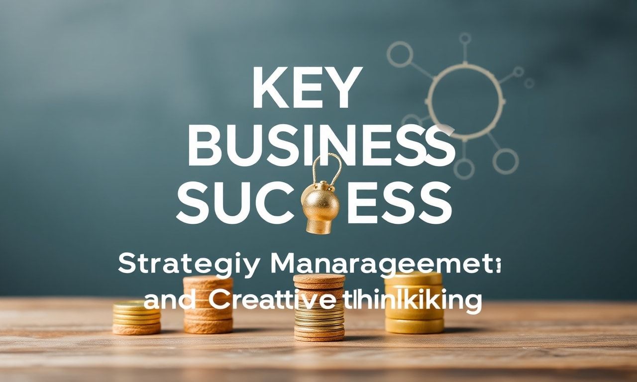 İşletme Başarısının Anahtarı: Stratejik Yönetim ve Yaratıcı Düşünce