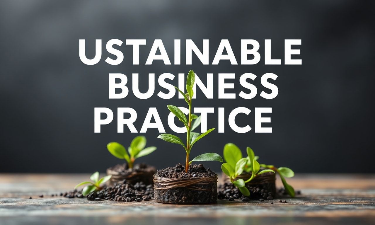 Sürdürülebilir İşletme Pratiği: İş Dünyasının Geleceği